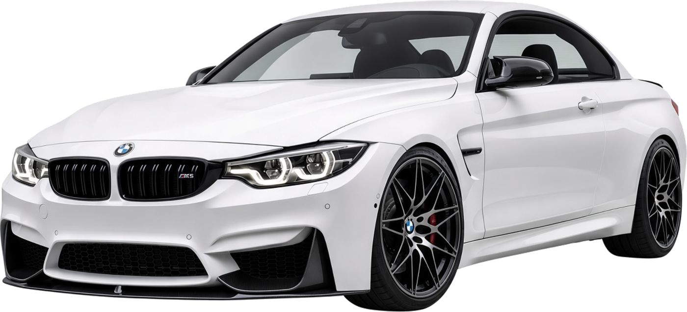 White BMW M4 detailed to a factory-fresh finish